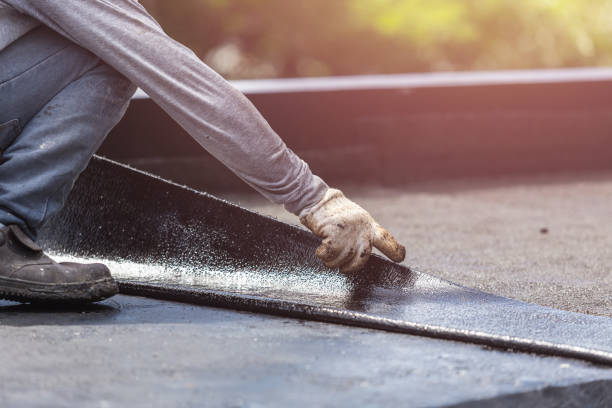 Professional Waterproofing technician working in Stevenson, MD